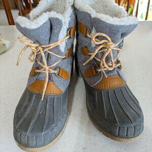 Gray Winter Boots - Women's 7